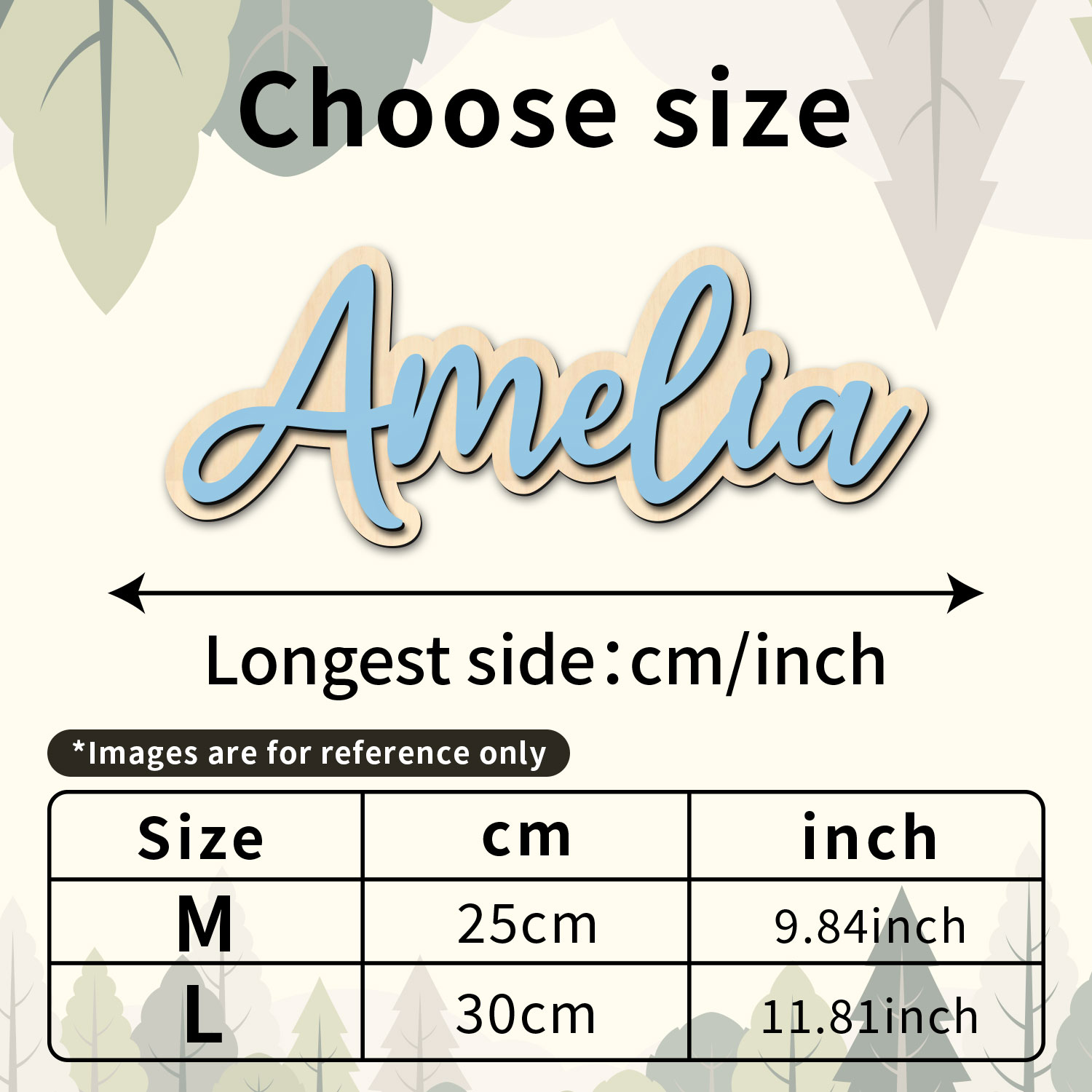 1pc Customized Wooden Name Dec - Baby Nursery Ornaments recension och pris