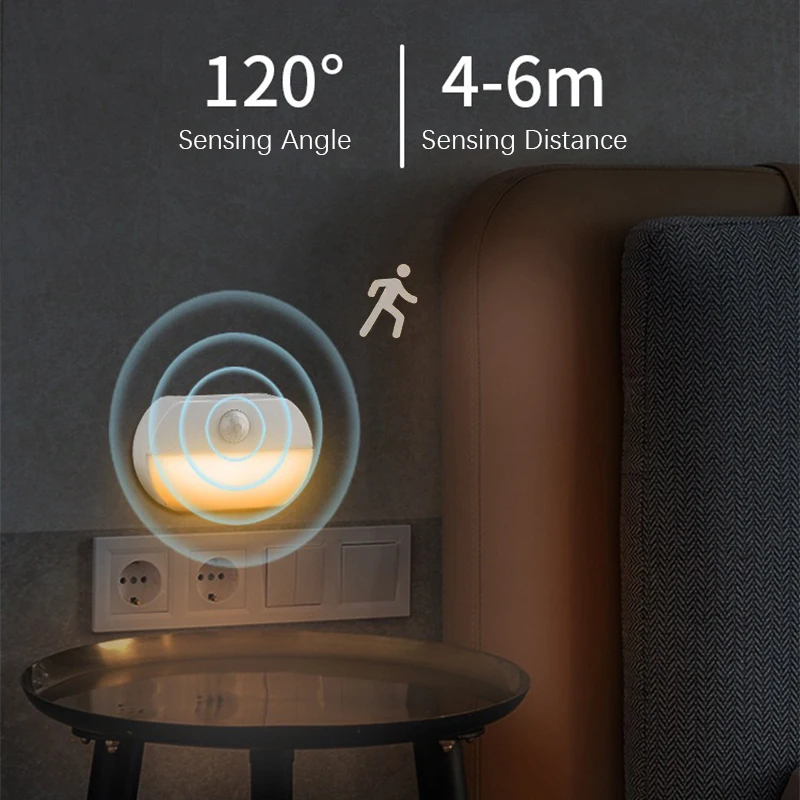 LED Human Body Sensing Night L - Baby Nursery Light recension och pris