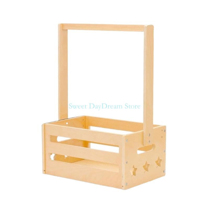 Y88C Wooden Baby Showers Gift  - Baby Nursery Basket recension och pris