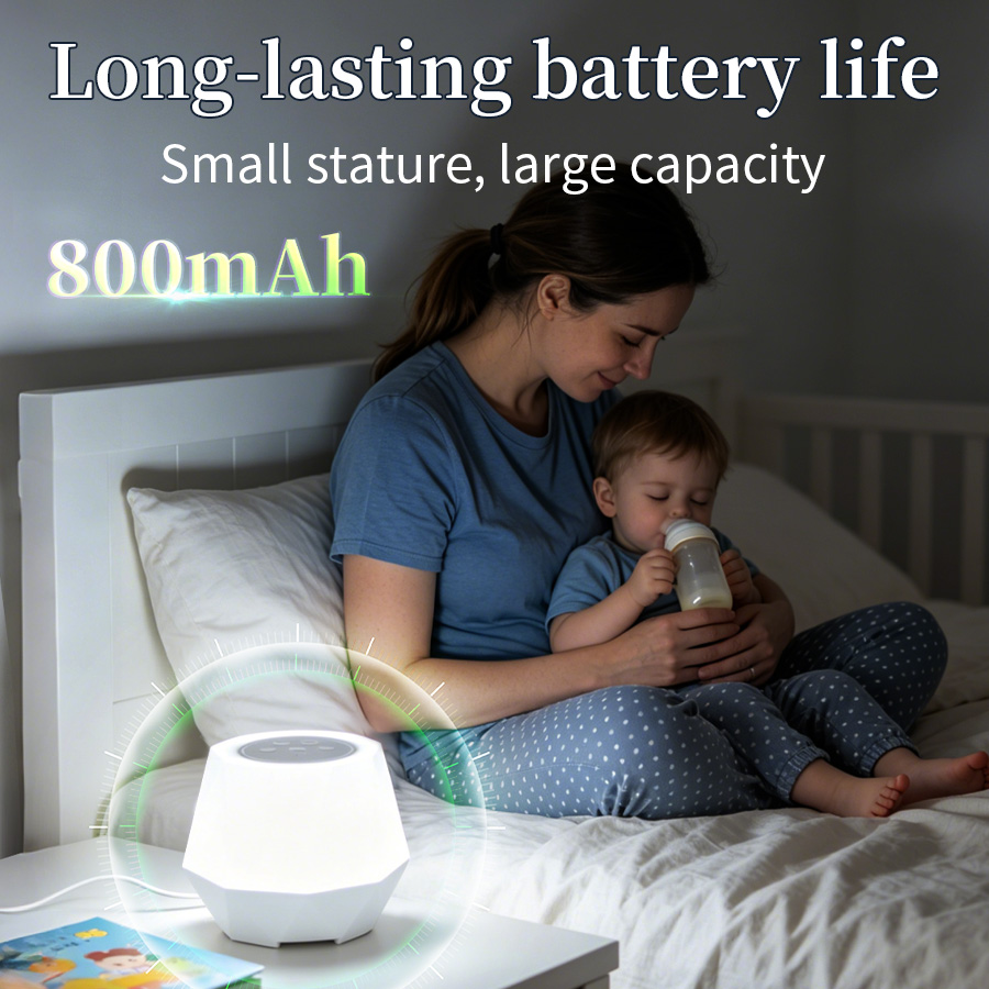 White Noise Function Night Lig - Baby Nursery Light recension och pris